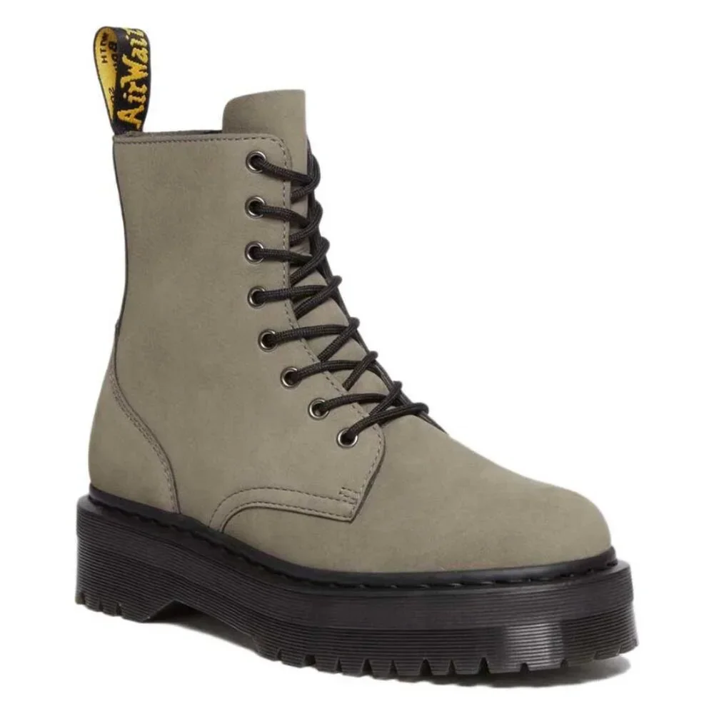 Dr. Martens Jadon Boot Milled Nubuck Platforms